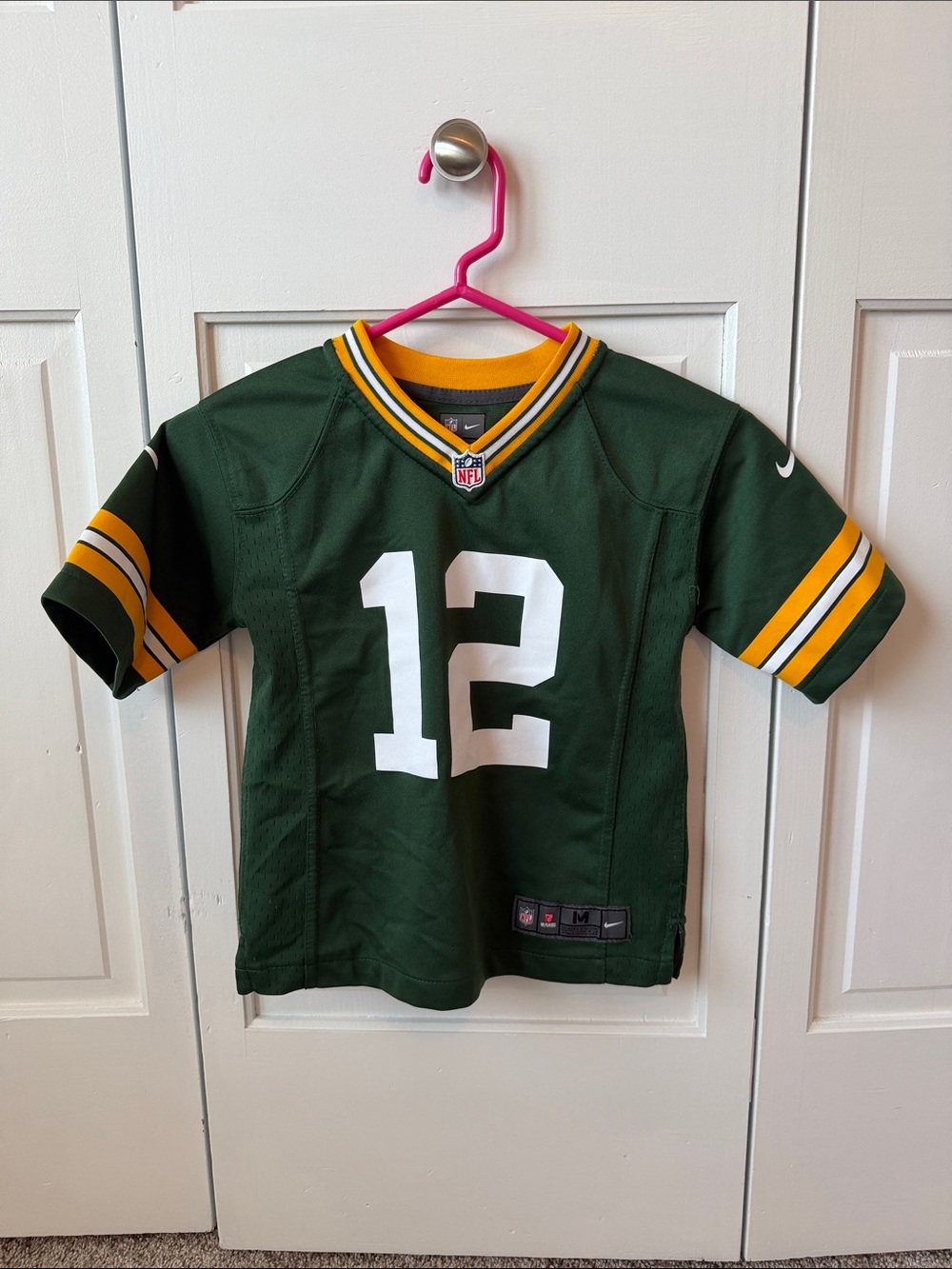 Nike Kids Packers Rodgers #12 Football Jersey